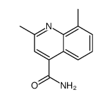 4-Quinolinecarboxamide,2,8-dimethyl-(9CI)结构式