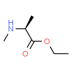 L-Alanine, N-methyl-, ethyl ester (9CI) Structure