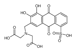 Alizarin fluorine blue-5-sulphonic acid结构式