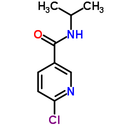 6-Chloro-N-isopropylnicotinamide Structure