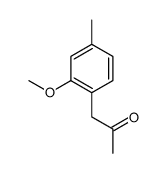 1-(2-methoxy-4-methylphenyl)propan-2-one Structure