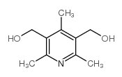 4-甲基吡啶-3,5-二甲醇结构式