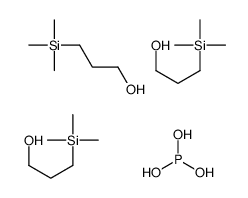 Phosphorous acid 3-(trimethylsilyl)propyl ester结构式