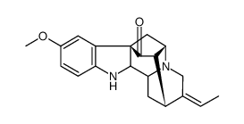 10-methoxy-22-nor-ajmal-19-en-17-one结构式