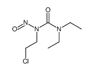 1-(2-chloroethyl)-3,3-diethyl-1-nitrosourea Structure