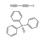 3-iodopropiolonitrile compound with triphenylphosphine oxide (1:1)结构式