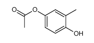 4-Acetoxy-2-methyl-phenol结构式