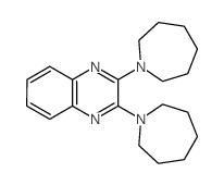 2,3-bis(azepan-1-yl)quinoxaline结构式