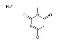 sodium,1-methylpyrimidin-3-ide-2,4,6-trione结构式