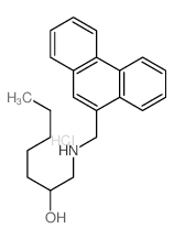 1-(phenanthren-9-ylmethylamino)heptan-2-ol Structure