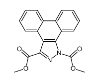 dimethyl 2H-phenanthro[9,10-c]pyrazole-1,3-dicarboxylate Structure