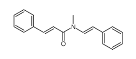 (2E)-N-methyl-3-phenyl-N-[(E)-2-phenylvinyl]acrylamide结构式