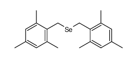 bis(2,4,6-trimethylbenzyl)selane结构式