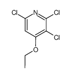 2,3,6-trichloro-4-ethoxypyridine Structure