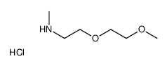 2-(2-methoxyethoxy)-N-methylethanamine,hydrochloride结构式