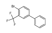 4-Bromo-3-(trifluoromethyl)-1,1'-biphenyl structure