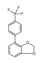 1,3-Benzodioxole, 4-[4-(trifluoromethyl)phenyl] Structure