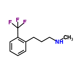 N-Methyl-3-[2-(trifluoromethyl)phenyl]-1-propanamine Structure