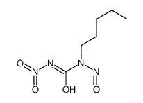 3-nitro-1-nitroso-1-pentylurea Structure