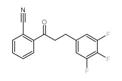 2'-CYANO-3-(3,4,5-TRIFLUOROPHENYL)PROPIOPHENONE图片