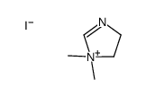 1,1-dimethyl-4,5-dihydroimidazol-1-ium,iodide Structure