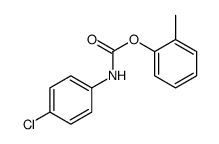 2-Methylphenyl 4-chlorophenylcarbamate结构式