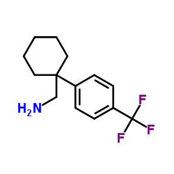 Cyclohexanemethanamine, 1-[4-(trifluoromethyl)phenyl] structure