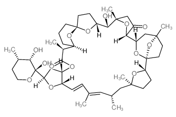 7,11:11,14:16,19:20,25:22,25:26,29-Hexaepoxy-12H-furo[3,2-b]oxacyclotetratriacontin-5,18(6H,13H)-dione,2,3,3a,7,8,9,10,14,15,16,17,19,20,21,22,23,24,26,27,28,29,30,31,35a-tetracosahydro-15-hydroxy-6,1 structure