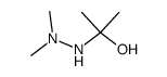 2-(N',N'-Dimethyl-hydrazino)-propan-2-ol结构式