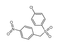 4-chlorophenyl 4-nitrobenzyl sulfone Structure