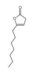 5-heptyl-3H-furan-2-one结构式