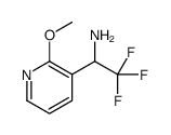 2,2,2-trifluoro-1-(2-methoxypyridin-3-yl)ethanamine Structure