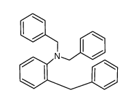 N,N-dibenzyl-2-benzylaniline Structure