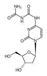 N4-(ureidocarbonyl)-2'-deoxycytidine Structure