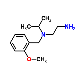 N-Isopropyl-N-(2-methoxybenzyl)-1,2-ethanediamine结构式