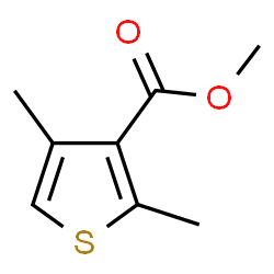 Methyl 2,4-dimethylthiophene-3-carboxylate structure