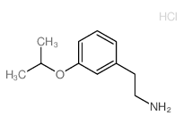 2-(3-propan-2-yloxyphenyl)ethanamine,hydrochloride Structure