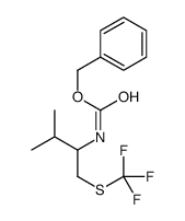 Benzyl {3-methyl-1-[(trifluoromethyl)sulfanyl]-2-butanyl}carbamat e Structure