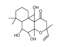 6BETA,7BETA,ALPHA-TRIHYDROXY-8,13-EPOXY-LABD-14-EN-11-ONE Structure