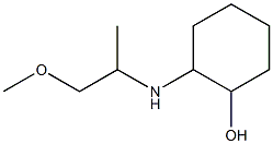 2-((1-methoxypropan-2-yl)amino)cyclohexan-1-ol Structure