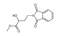 Methyl 4-(1,3-dioxoisoindolin-2-yl)-2-hydroxybutanoate structure