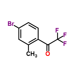 1-(4-Bromo-2-methylphenyl)-2,2,2-trifluoroethanone图片