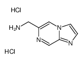 Imidazo[1,2-a]pyrazin-6-ylmethanamine dihydrochloride structure