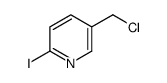5-(Chloromethyl)-2-iodopyridine Structure
