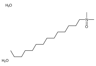 N,N-dimethyltetradecan-1-amine oxide,dihydrate结构式