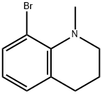 8-溴-1-甲基-1,2,3,4-四氢喹啉结构式