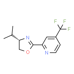 (S)-4-Isopropyl-2-(4-(trifluoromethyl)pyridin-2-yl)-4,5-dihydrooxazole picture