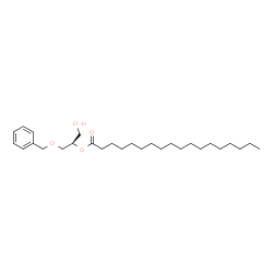 [R,(+)]-3-O-Benzyl-2-O-stearoyl-L-glycerol structure