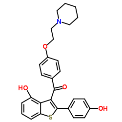 [4-Hydroxy-2-(4-hydroxyphenyl)benzo[b]thien-3-yl][4-[2-(1-piperidinyl)ethoxy]phenyl]-Methanone图片