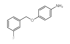 4-(3-Fluoro-benzyloxy)-phenylamine structure